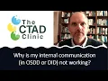 Why is my internal communication in OSDD or DID not working