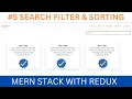 MERN Stack Projects For Resume with Redux Filter Search and Sorting In React JS