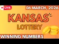 Kansas Midday Lottery Results For - 06 Mar 2026