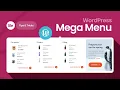 How to build Mega Menu on your WordPress website