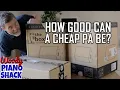 I bought the cheapest PA for a keyboard amp
