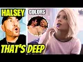 First Ever Halsey - Colors Reaction Emotional Aesthetic Perfection