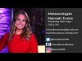 Hannah Evans August 2023 Weather Reel