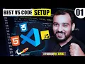 VS Code Setup HTML CSS and JavaScript Visual Studio Setup for Web Development