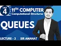 Queue Data Structure Queues 11th Computer - Chapter 4