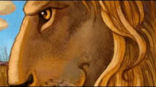 قصص عربية   الأسد العجوز دندنها