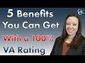 5 Benefits You Can Get With a 100 VA Disability Rating