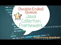 Double Ended Queue in Java Java Deque