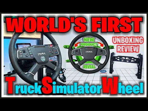 Download MP3 World's First TRUCK SIMULATOR WHEEL from Moza Racing - GAME CHANGER and FUTURE OF TRUCK SIMULATION