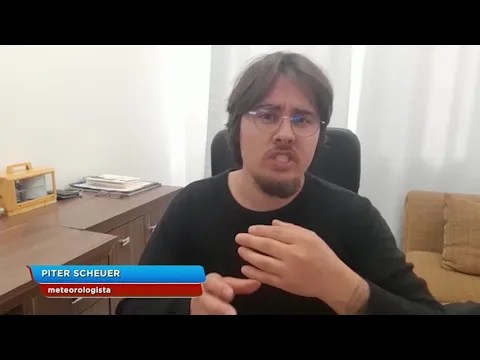 Chuva preta é registrada no Meio Oeste Catarinense