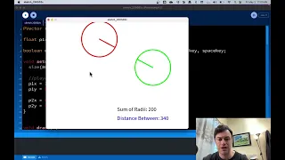 Game Programming in Processing Part 3 Circle-Based Collisions