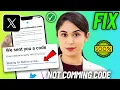 How To Fix Verification Code Not Coming on Twitter 2024 Twitter not sending verification code