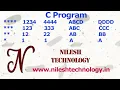 C Program Pattern Part 2