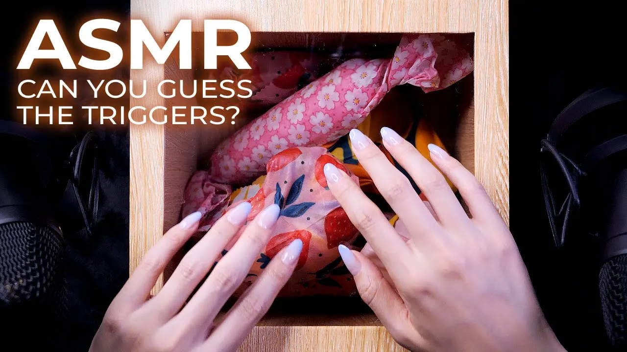 ASMR Can You Guess the Triggers? Mystery Items Wrapped in Beeswax Fabric (No Talking) ASMR Can You Guess the Triggers? Mystery Items Wrapped in Beeswax Fabric (No Talking)