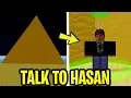 HOW TO TALK TO HASAN I BLOX FRUITS Roblox
