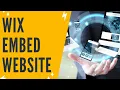 Wix Embed Website Embedding A Site Or A Widget With The Wix Editor