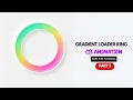 Neumorphism CSS Gradient Loader Animation