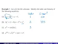 1-1 Introduction basic definitions review of calculus Elementary Differential Equations