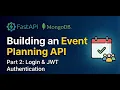 FastAPI Login Tutorial JWT Authentication