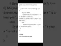 Java program to Determine leap year