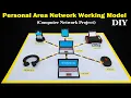 personal area network PAN working model - computer network project