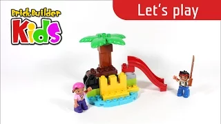 Lego DUPLO 10604 Jake and the Never Land Pirate Treasure Island – LP - Lego Speed Build for Kids