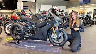 Major Announcement for Our Giveaway Carbon Panigale V4!!!