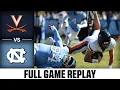 Virginia vs North Carolina Full Game Replay | 2025 ACC Football