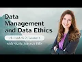 Data Management and Data Ethics CDMP Discussion Group Session 1 DMBOK ch 1 and 2