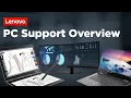 Lenovo PC Support Overview