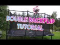 How To Double Backflip EASY Trampoline Tutorial