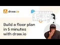 Build a floor plan in 5 minutes with draw io
