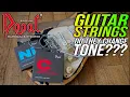 Guitars String Comparison How Much Of A Difference Do They Make To Tone DOGAL Hand Wound Strings