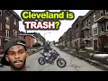 How BAD is Cleveland Ohio Cleveland Ohio TOUR MotoVlog CycleCruza