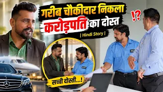 गरीब चौकीदार निकला करोड़पति का दोस्त | Hindi Story | #jpchoudhary #story
