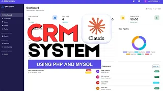 Build a FULL PHP CRM with AI Claude Code Antigravity