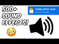 500 FREE SOUND EFFECTS PACK EASY DOWNLOAD NO COPYRIGHT Good for improving YouTube s
