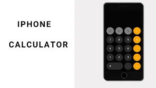 How to make a IPhone calculator by HTML CSS and java script Source code