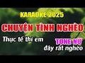 Download Lagu Chuyện Tình Nghèo Karaoke Tone Nữ Karaoke Giang Organ - Beat Mới