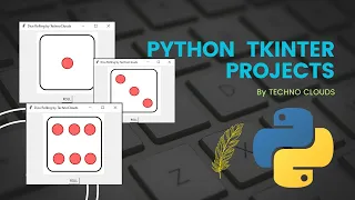 Dice Rolling Simulator Pythin Tkinter GUI Projects in Urdu