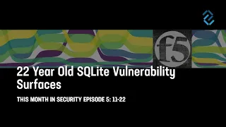 22 Year Old SQLite Vulnerability Discovered