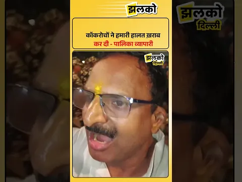कॉकरोचों ने हमारी हालत ख़राब कर दी पालिका व्यापारी