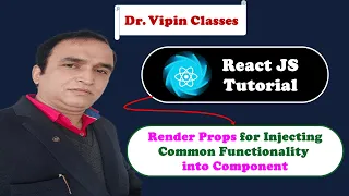 React Tutorial React Render Props Dr Vipin Classes