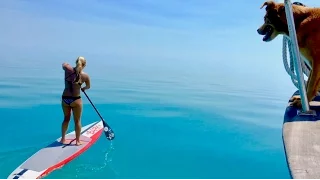 Paddleboarding Across The Bahama Bank!!!!!