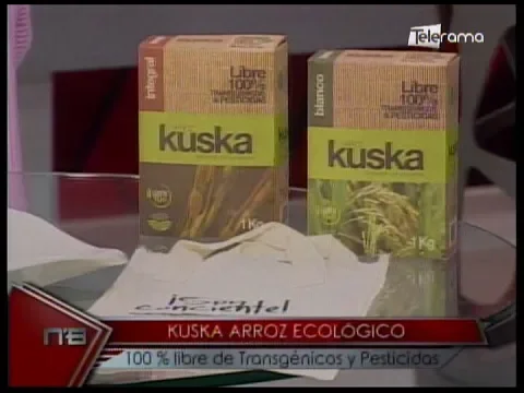 Kuska arroz ecológico 100% libre de transgénicos y pesticidas