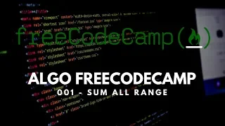 ALGO CHALLENGE FREECODECAMP - 001