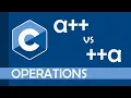 Post-increment vs pre-increment in C a vs a