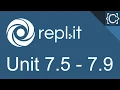 Units 7 5 - 7 9 Lists CodingBytes Python REPL it speedrun