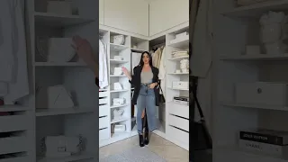 طرق تنسيق التنورة الدنيم  بنات  عرب  موضة  ستايل دندنها