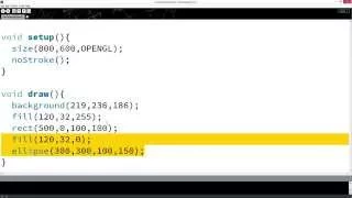 Processing Programming Tutorial 1